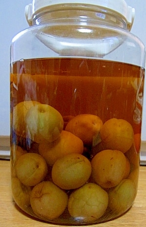 にこり様 庭の梅で作る自家製梅酒 にこり様 庭の梅で作る自家製梅酒の通販 by つま's shop｜ラクマ