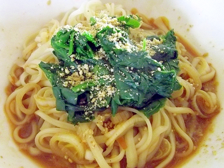 *坦々麺風*稲庭うどん