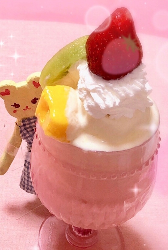 練乳と生クリームアイスクリームメーカーで濃厚アイス レシピ 作り方 By Sweet Sweet 楽天レシピ