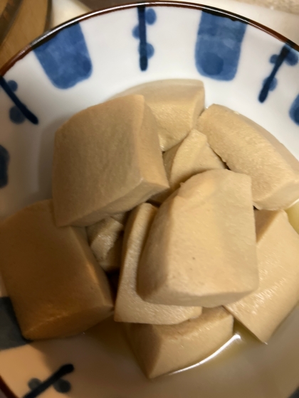 戻さずそのまま☆ふんわり甘い高野豆腐の含め煮