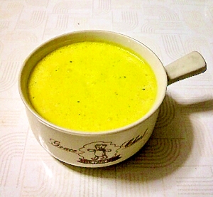 パンプキンとオニオンの冷製スープ