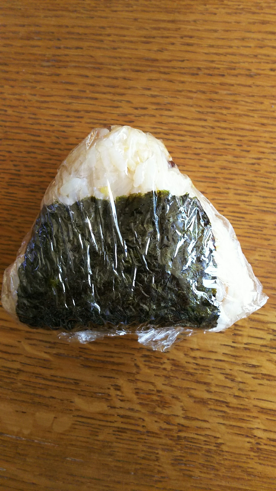 らっきょう&鰹節の海苔巻きおにぎり