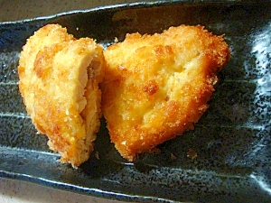 鶏むね肉のチーズマスタードはさみフライ レシピ 作り方 By Shimo9756 楽天レシピ