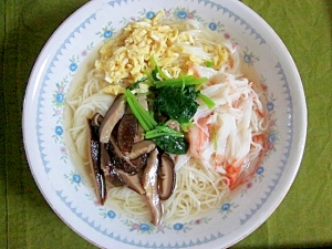 夏に涼しい お吸い物素麺 レシピ 作り方 By Mariron 楽天レシピ