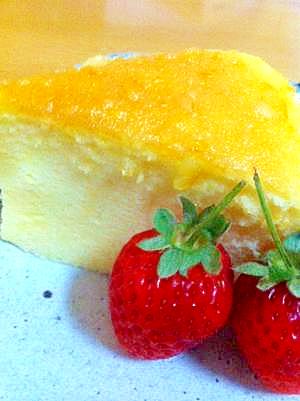 低コストで簡単 スフレチーズケーキ 18cm型 レシピ 作り方 By キラキラ 楽天レシピ