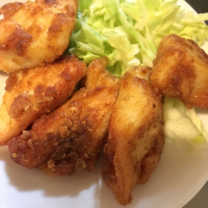 絶品♪カレーが香ばしい♪鶏むね肉の照り焼きチキン