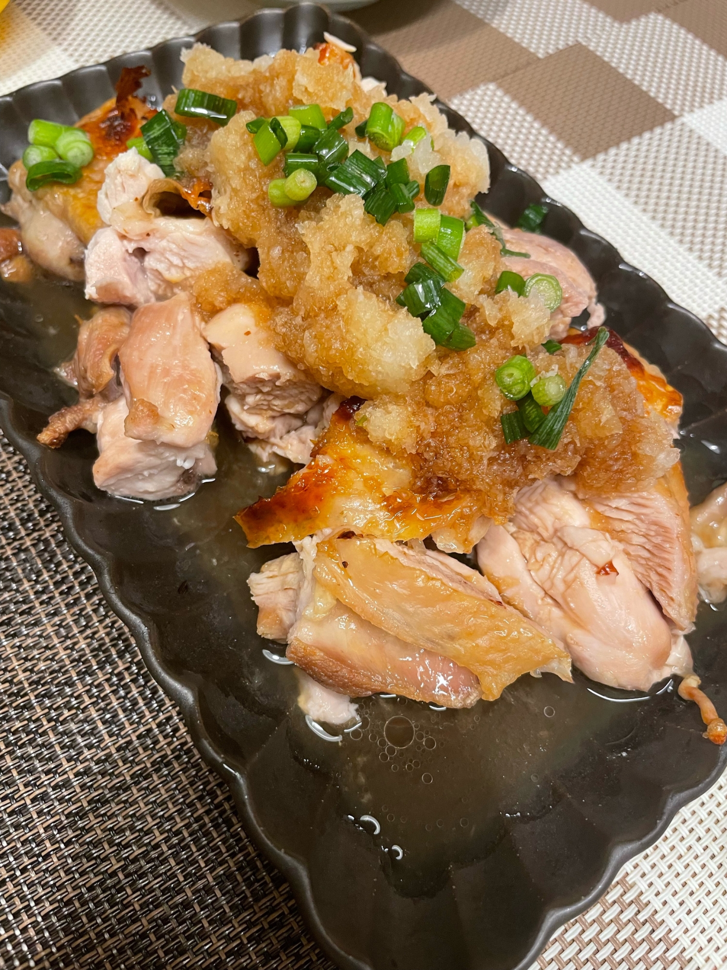 鶏肉のおろしポン酢がけ