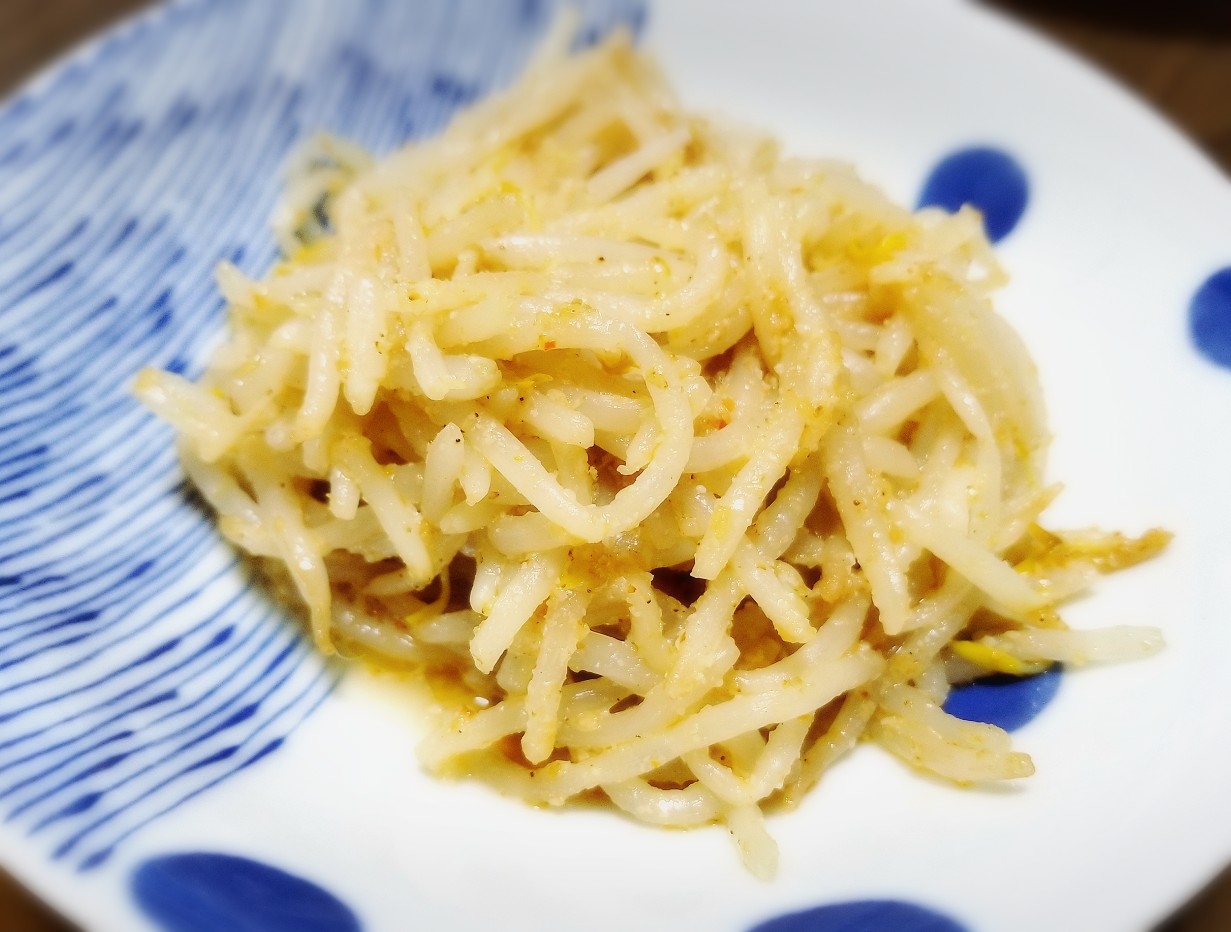 レンジで超簡単! もやしだけ~ナムル★