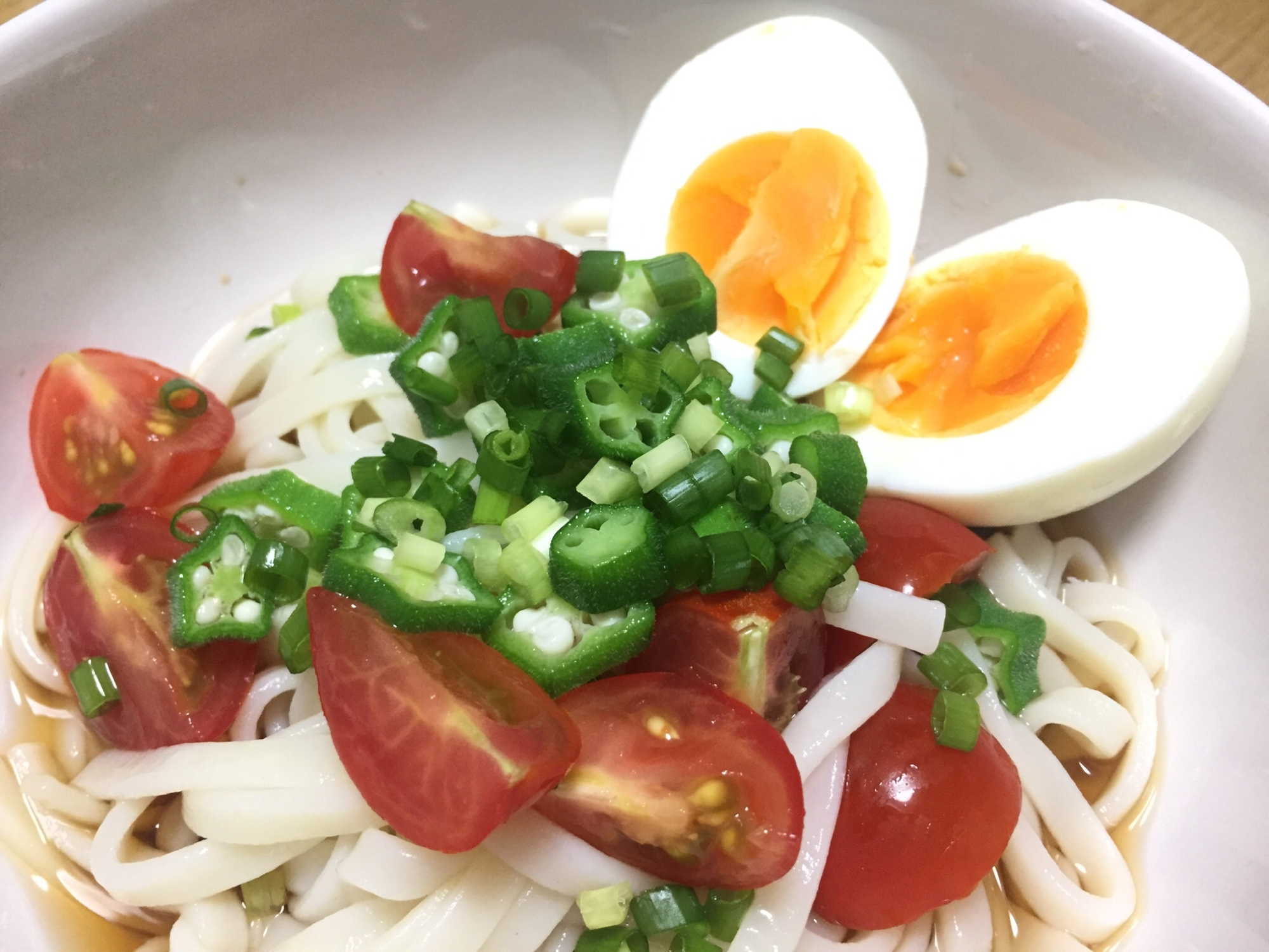 さっぱりヘルシー☆サラダうどん