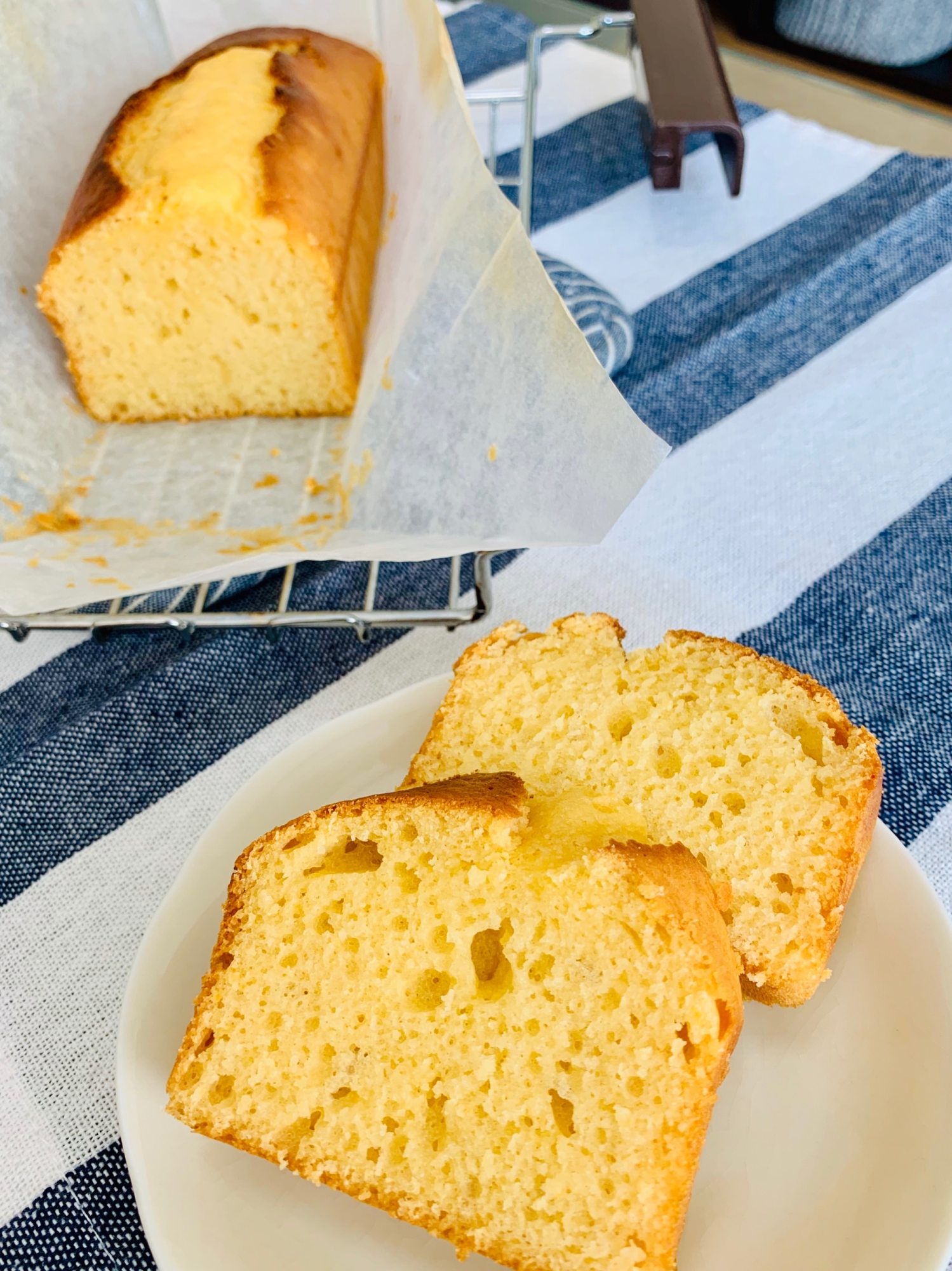 ホットケーキミックスで メイプルパウンドケーキ レシピ 作り方 By よっしぃ 楽天レシピ