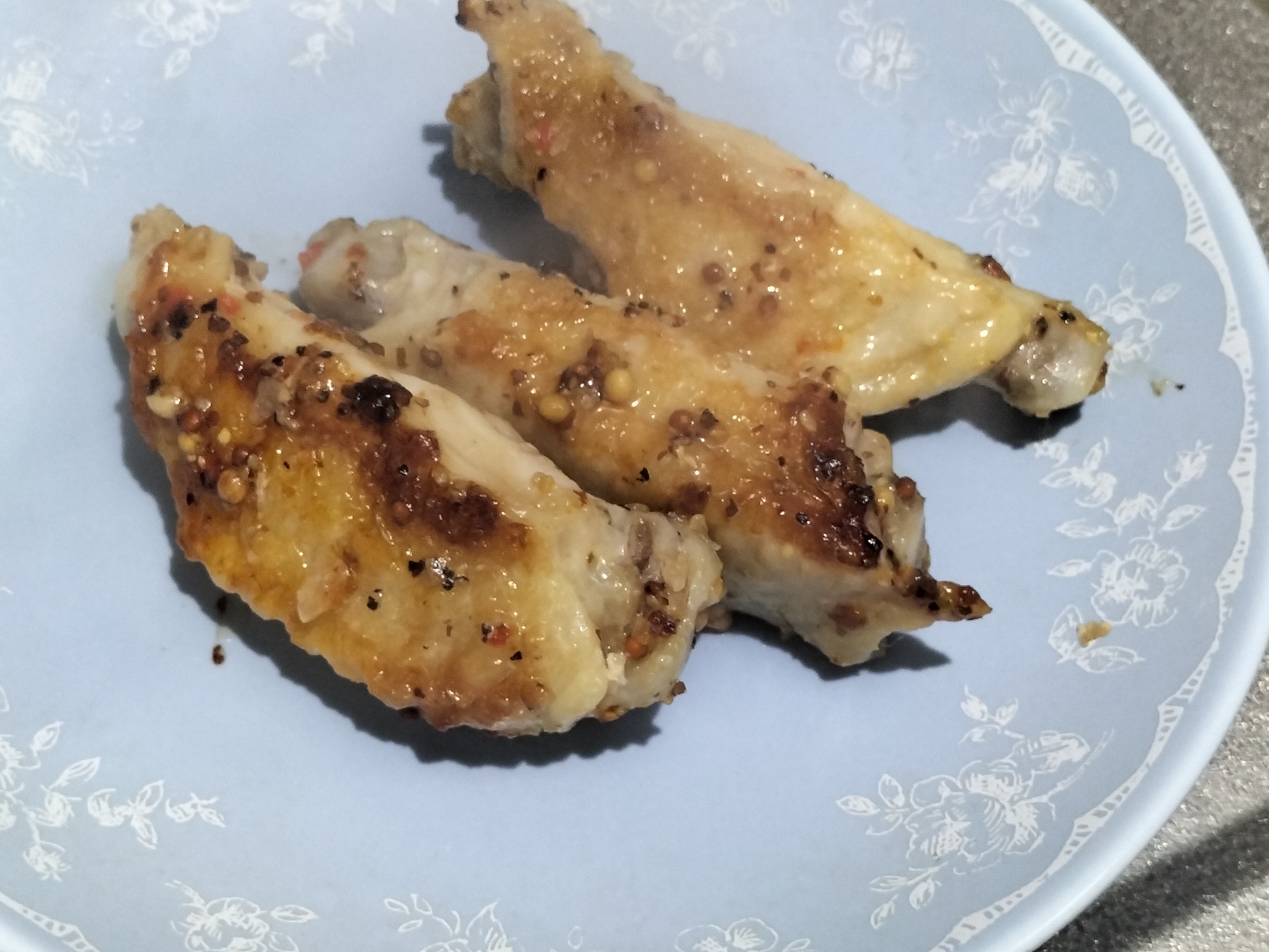 簡単作り置き♪手羽中でおつまみハニーマスタード焼き