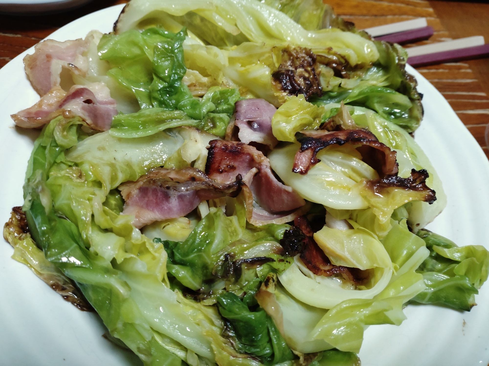春キャベツを豪快に♪キャベステーキ