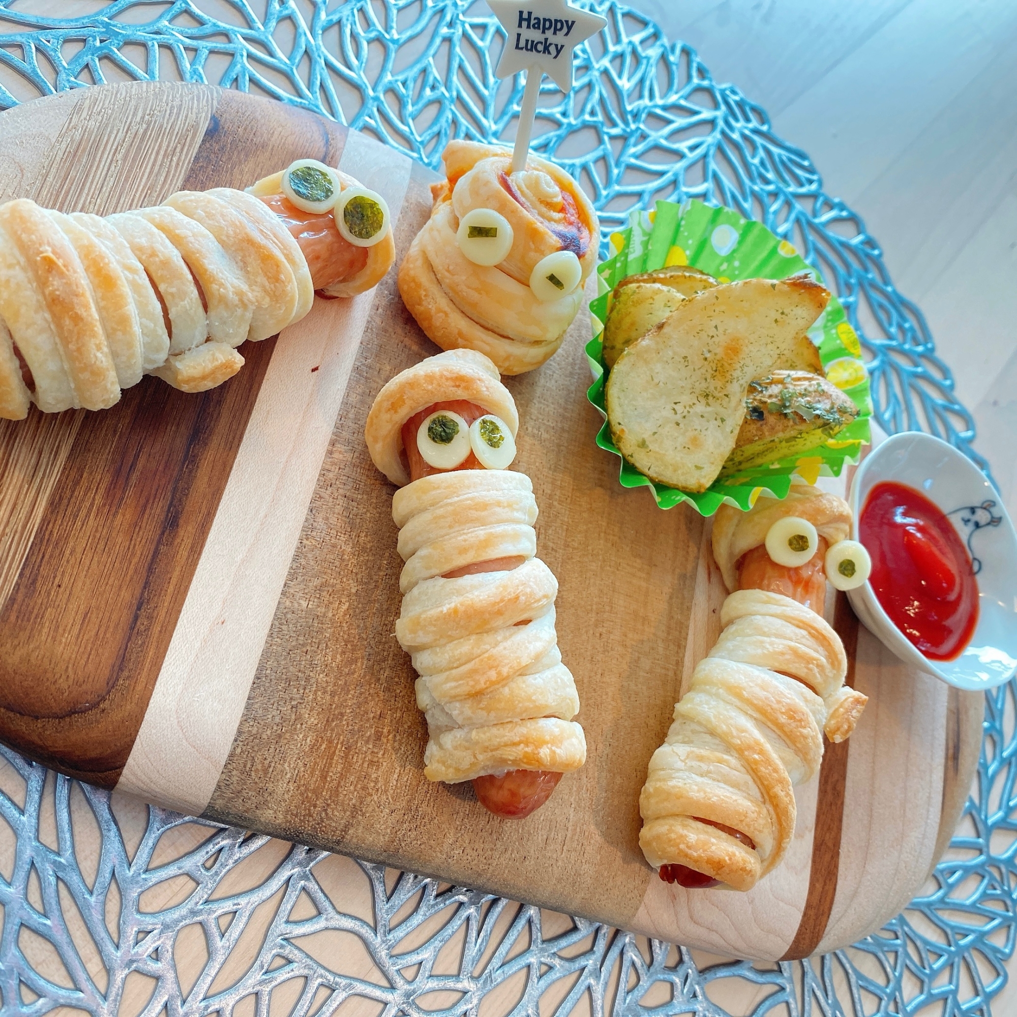 ハロウィンに!お弁当に!ミイラウインナー!