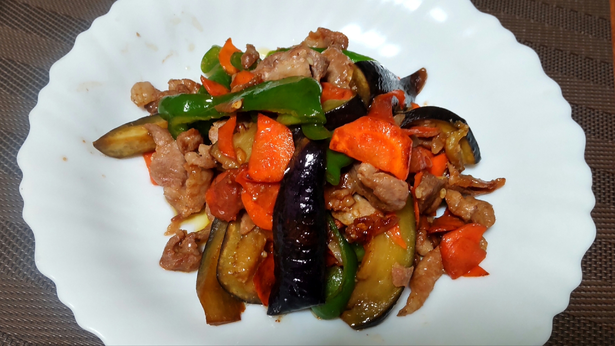 豚肉と野菜のオイスターソース炒め