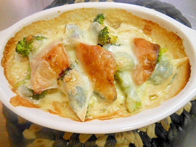 鮭とブロッコリーのチーズ焼き レシピ 作り方 By アルプスの乙女 楽天レシピ