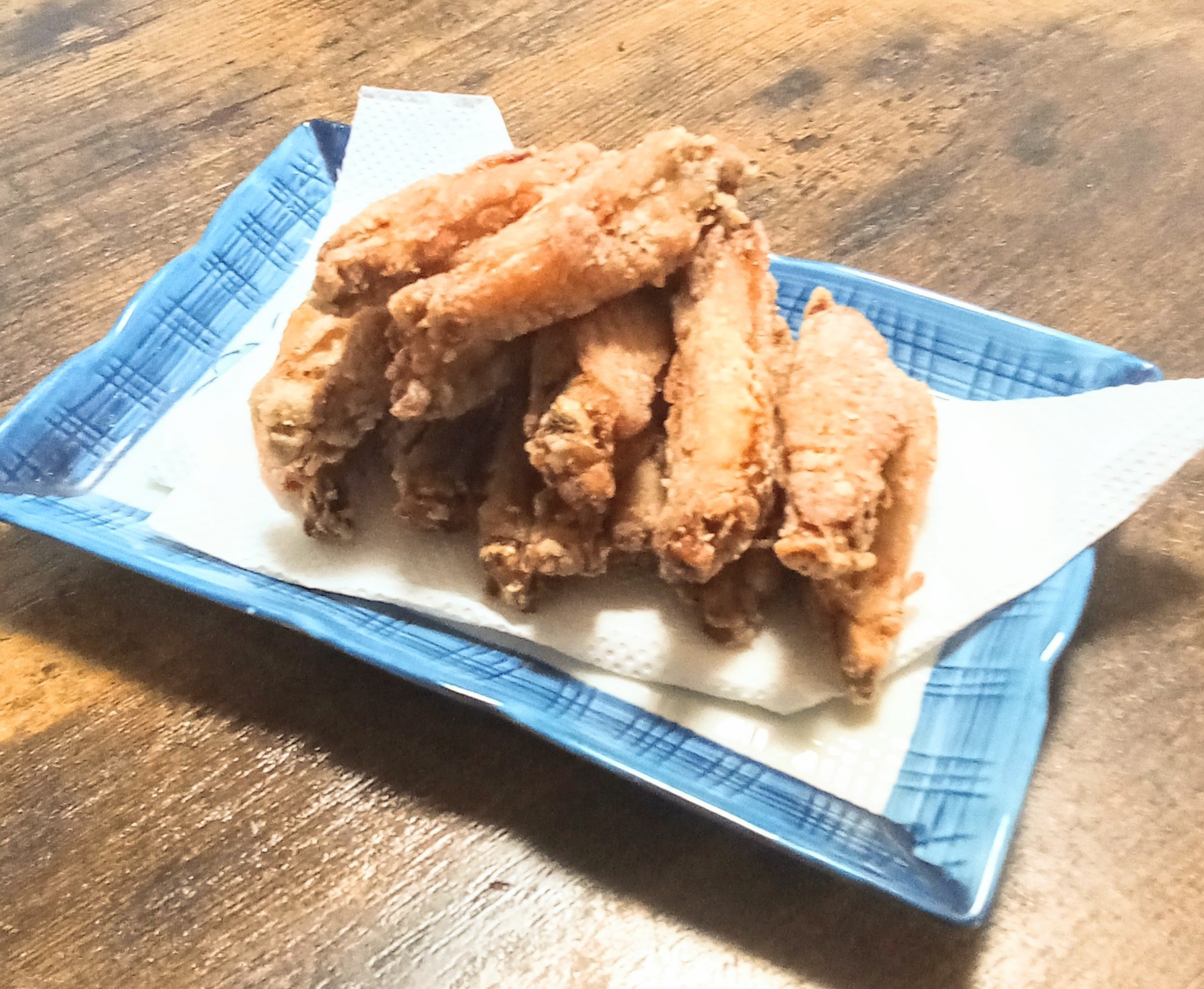 手羽中で唐揚げ(2)〜今日は揚げ祭り〜