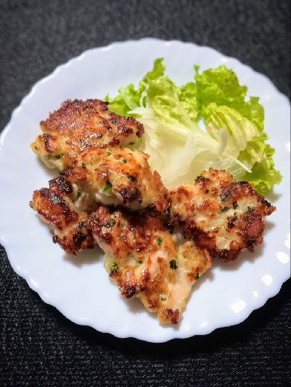 簡単！節約！鶏むね肉と大葉のチーズ焼き〜