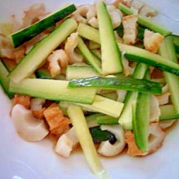 きゅうりとちくわで めんつゆあえ レシピ 作り方 By Toki 楽天レシピ きゅうりとちくわで めんつゆあえ レシピ 作り方 By Toki 楽天レシピ