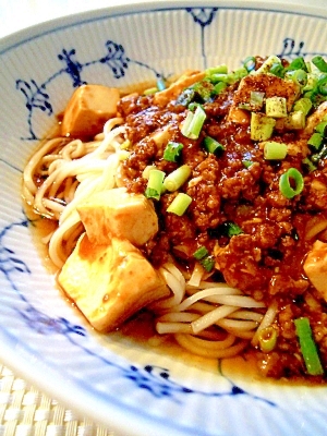 テレビで紹介されました★冷・熱！麻婆豆腐麺！！