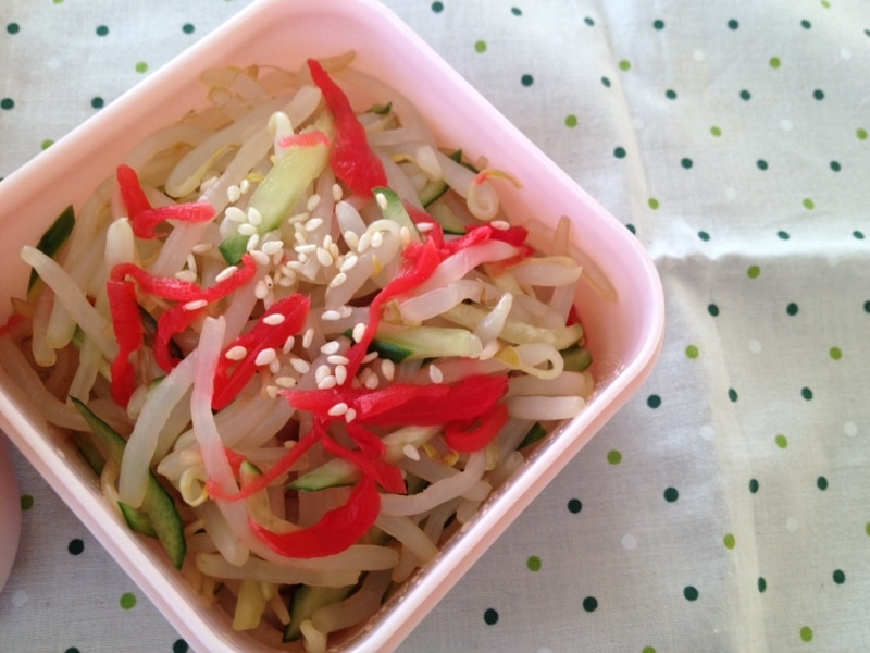 もやしときゅうりの紅生姜和え。 レシピ・作り方 by tommeg1202 - 楽天