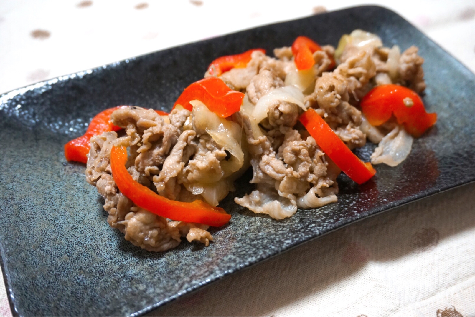 鉄板!手抜き簡単!豚こまのマヨソテー☆