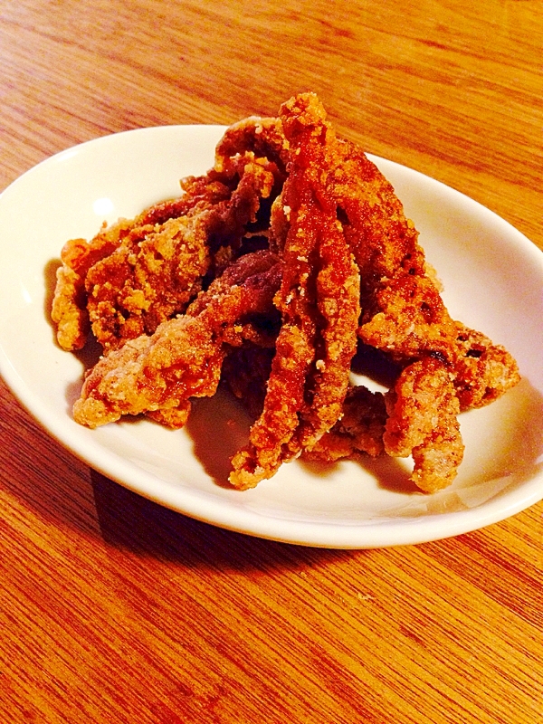 カリッと美味しい!鶏せせり肉のからあげ