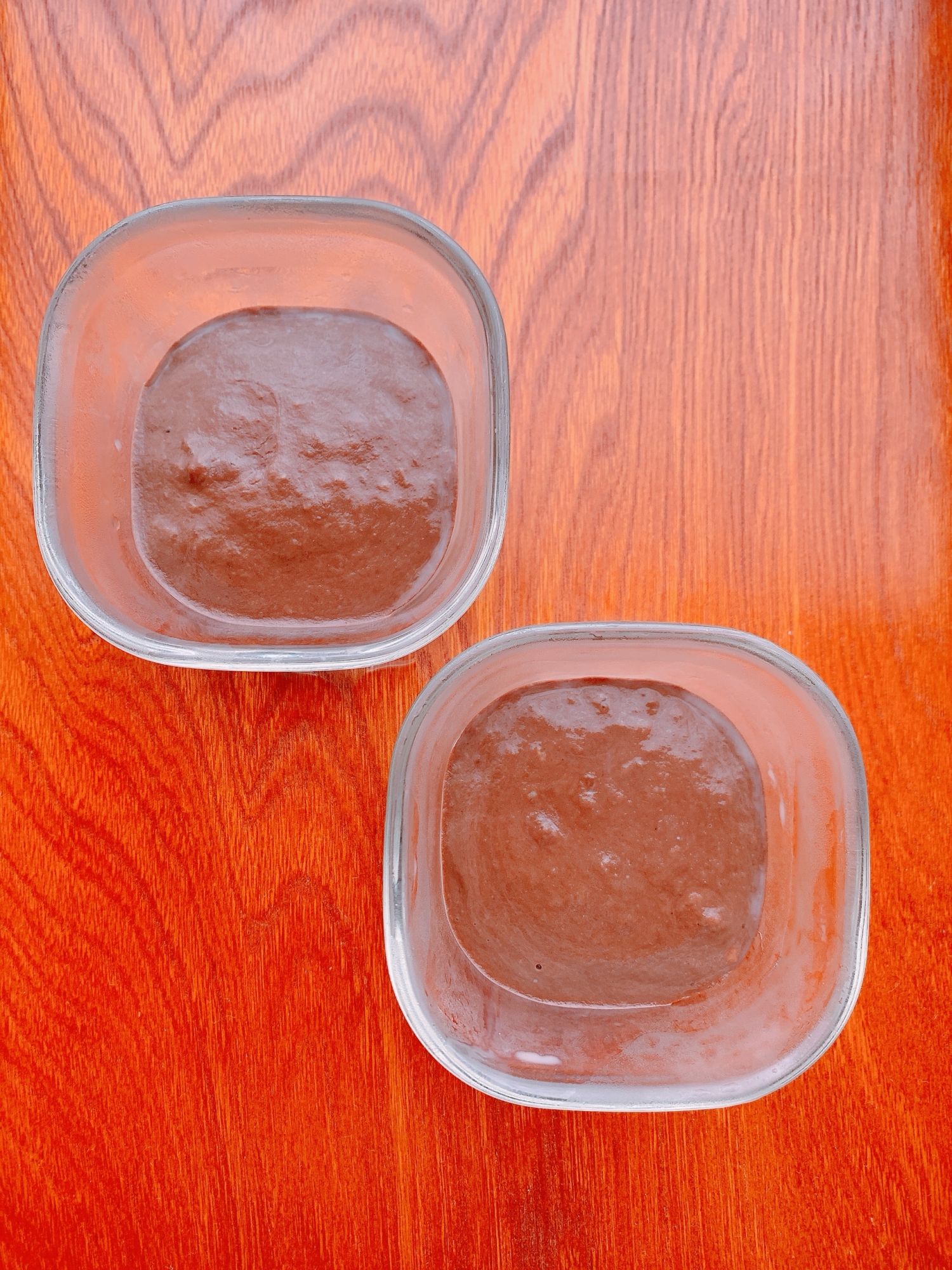 材料3つ♪チョコバナナプリン