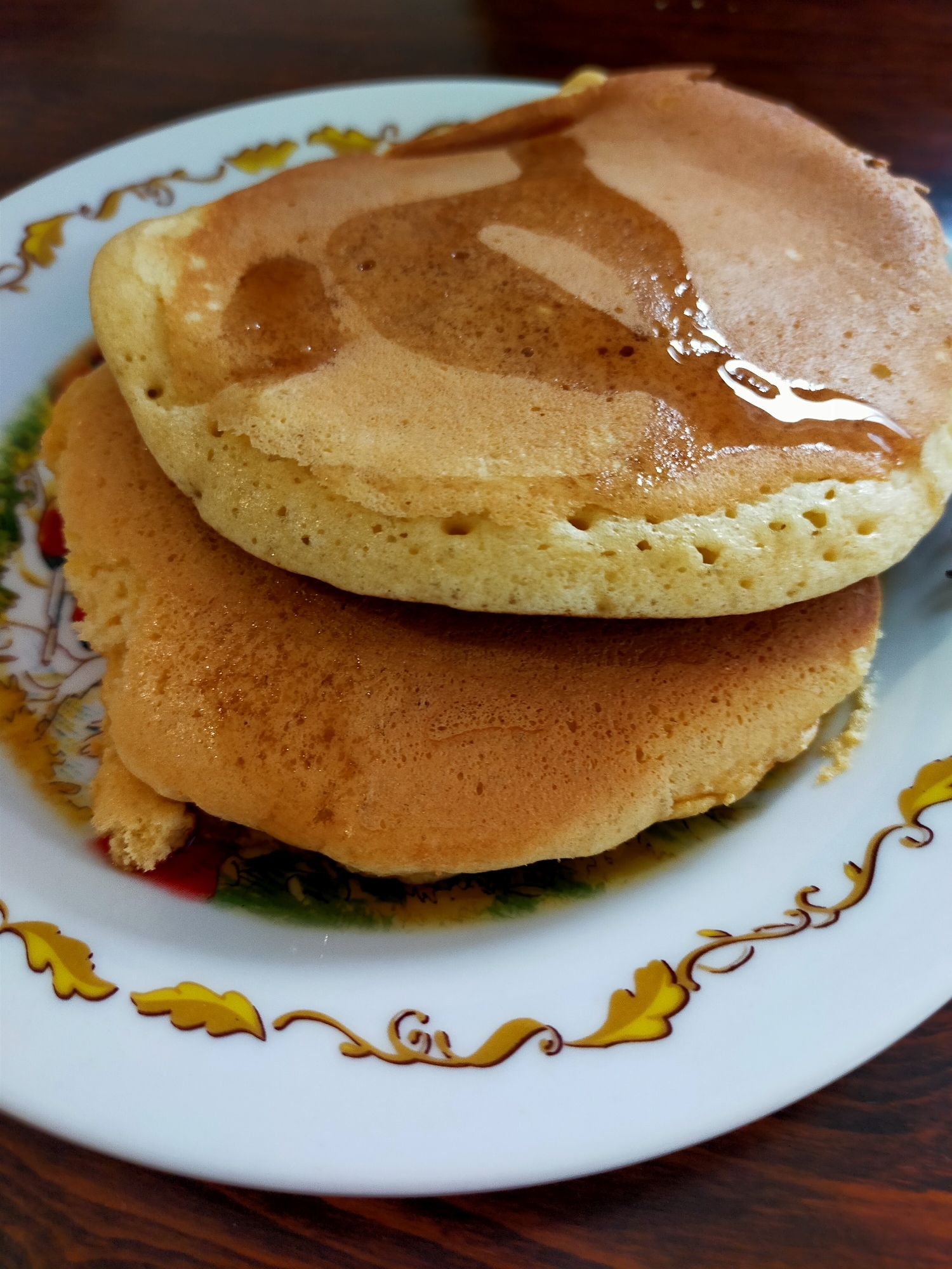 カロリー控えめ ほんのり甘い ふわっとパンケーキ レシピ 作り方 By 美味しいものが好き 楽天レシピ