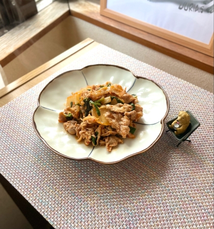 ニラ豚キムチ