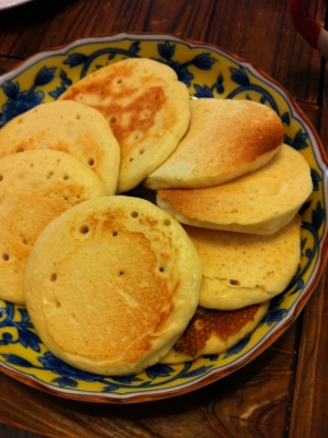 バナナパンケーキ☆ふんわりパン風