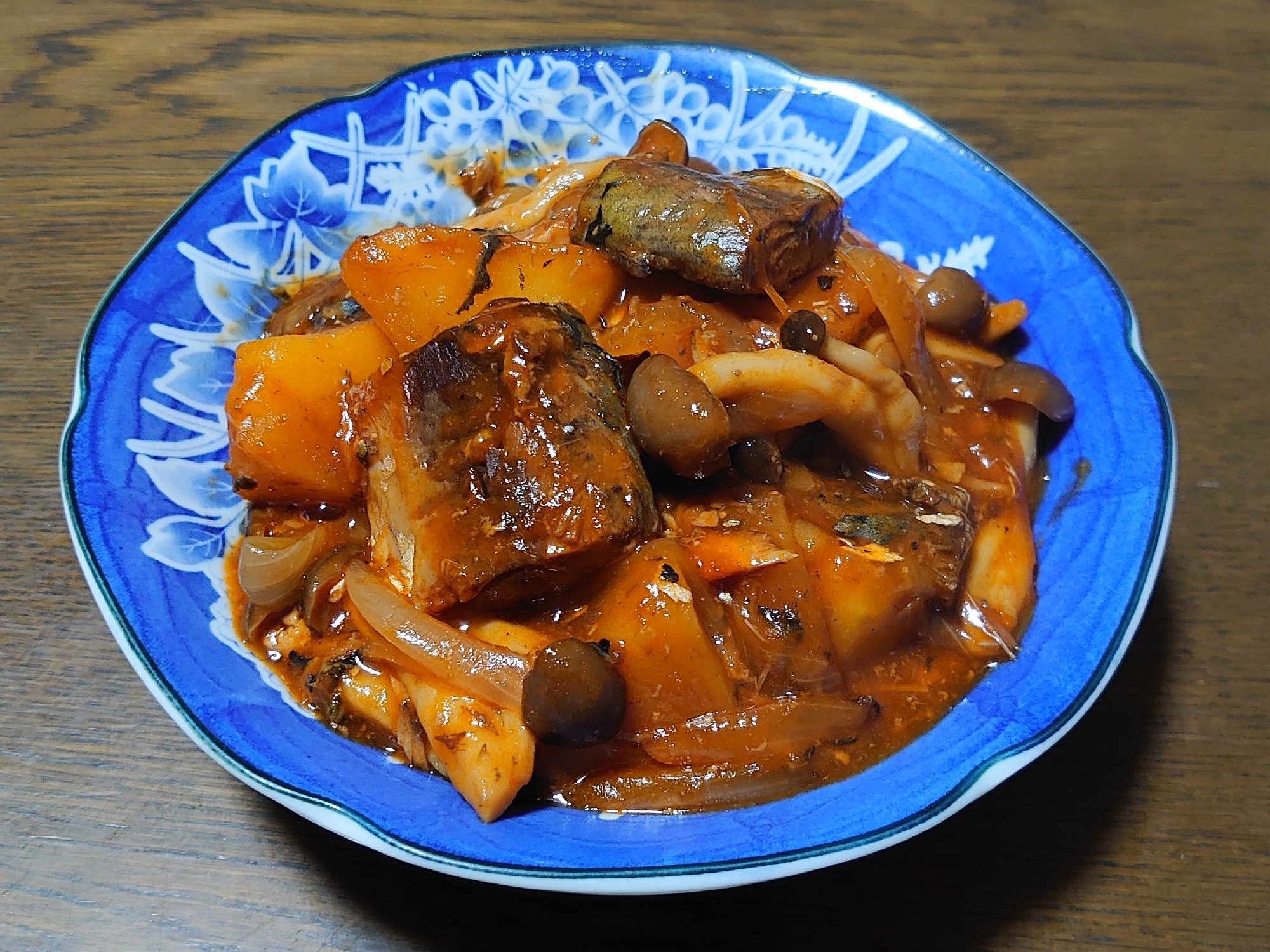 さばトマト煮缶アレンジ