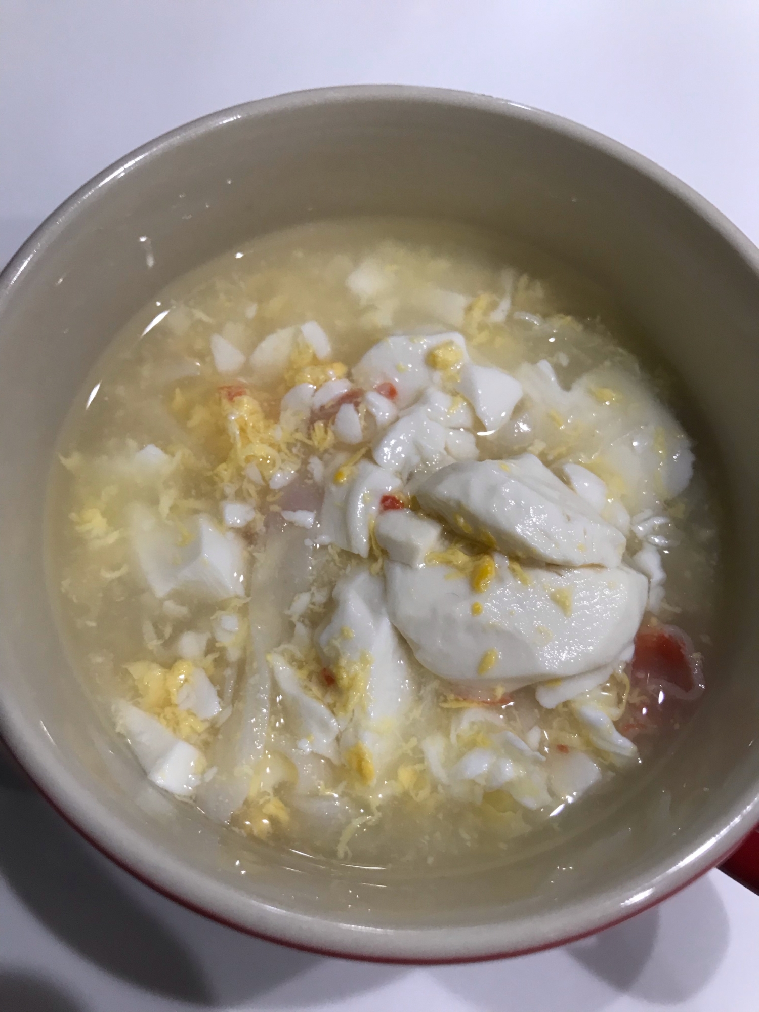 カニ玉スープ