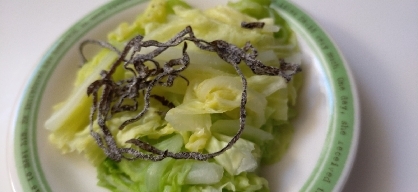 レンジで☆白菜の塩昆布ごま和え