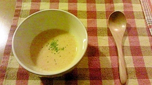 ケチャップで簡単かぼちゃスープ