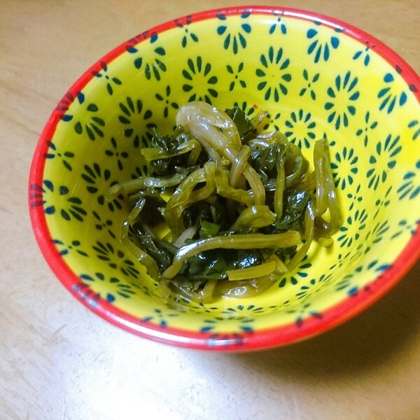 わさび菜の醤油漬け レシピ 作り方 By たねがしま 楽天レシピ わさび菜の醤油漬け レシピ 作り方 By たねがしま 楽天レシピ