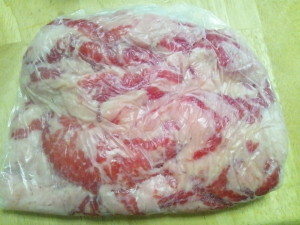 安いお肉を柔らかく♪我が家の冷凍保存するときの方法