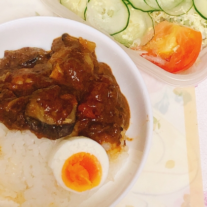 なすた～っぷり♡ひき肉となすのカレー