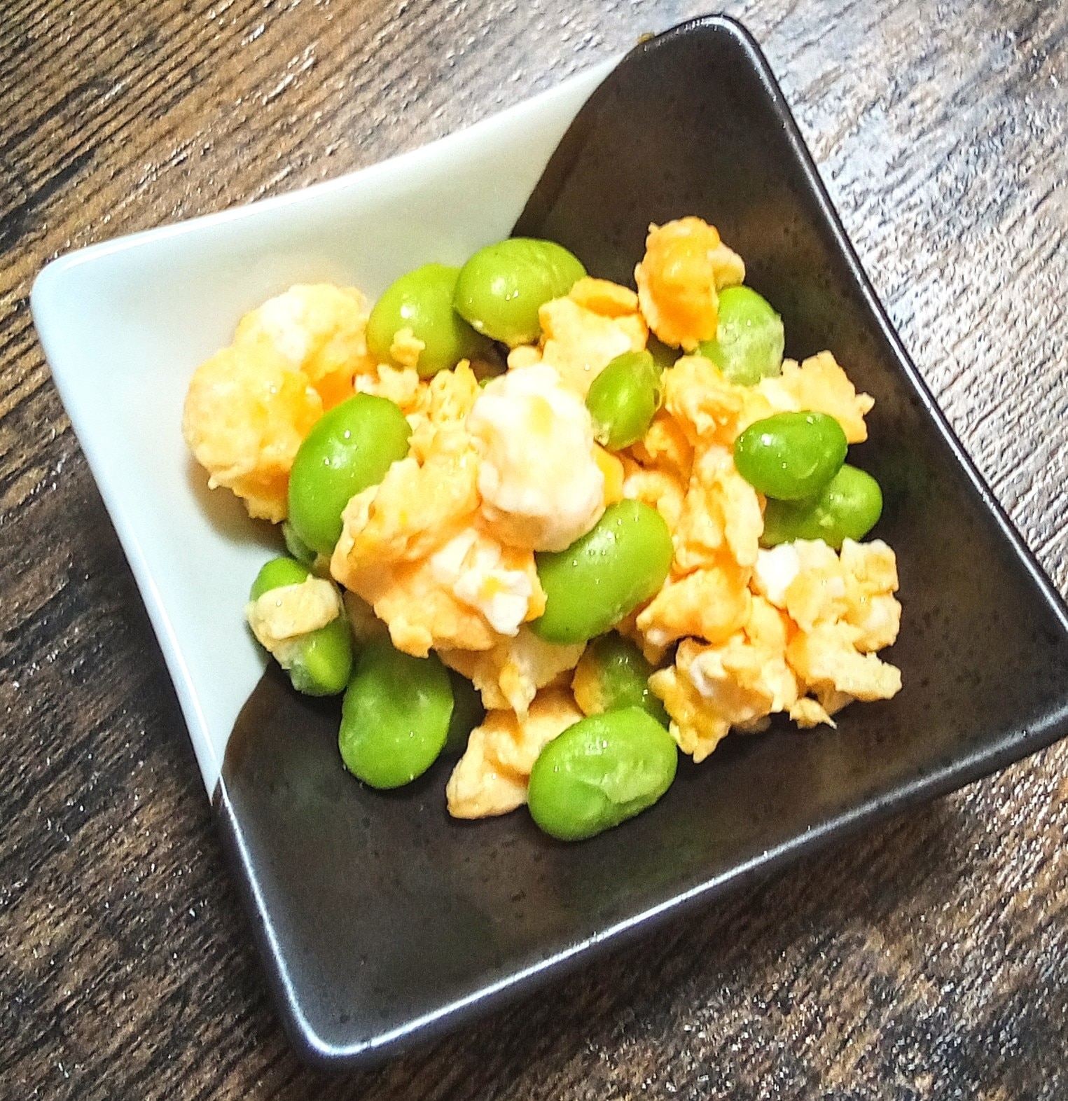 今日のお弁当に！！むき枝豆De炒りたまご(^^) レシピ・作り方 by お月見ちゃん(かなり遅くなります) - 楽天レシピ