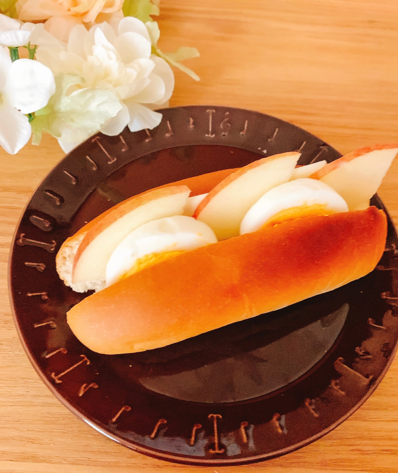 チーズ茹で卵りんご☆サンドイッチorトースト✧˖°