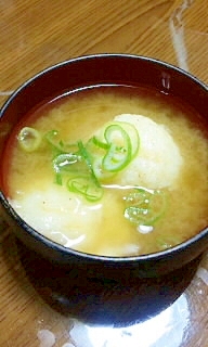 大和芋のお味噌汁
