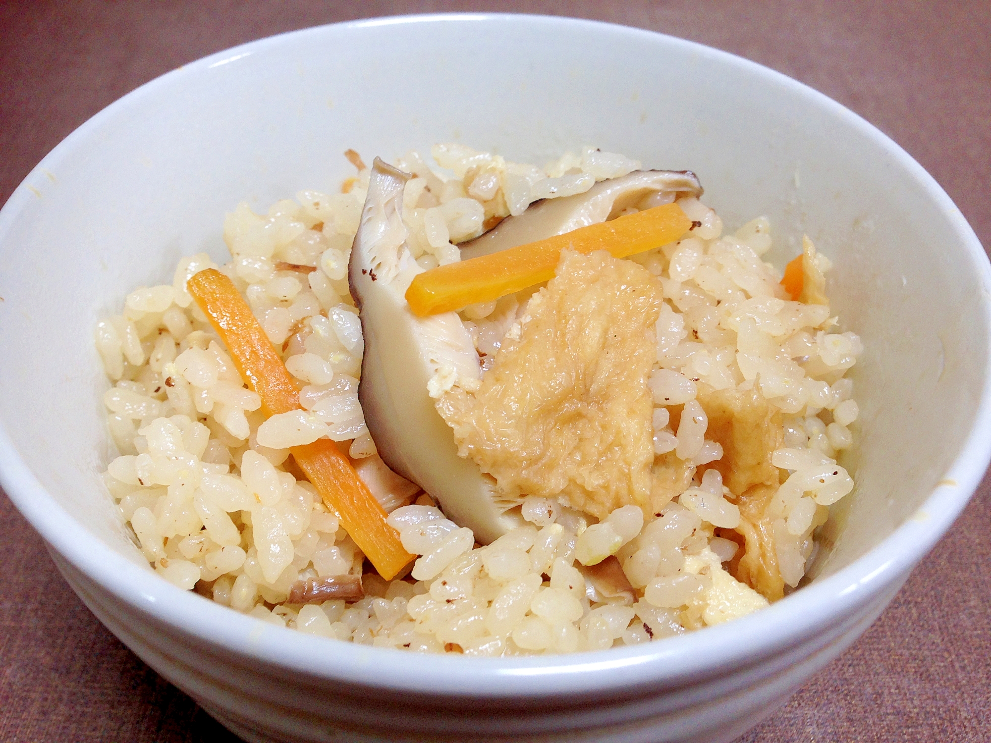 角煮の煮汁で☆炊き込みご飯