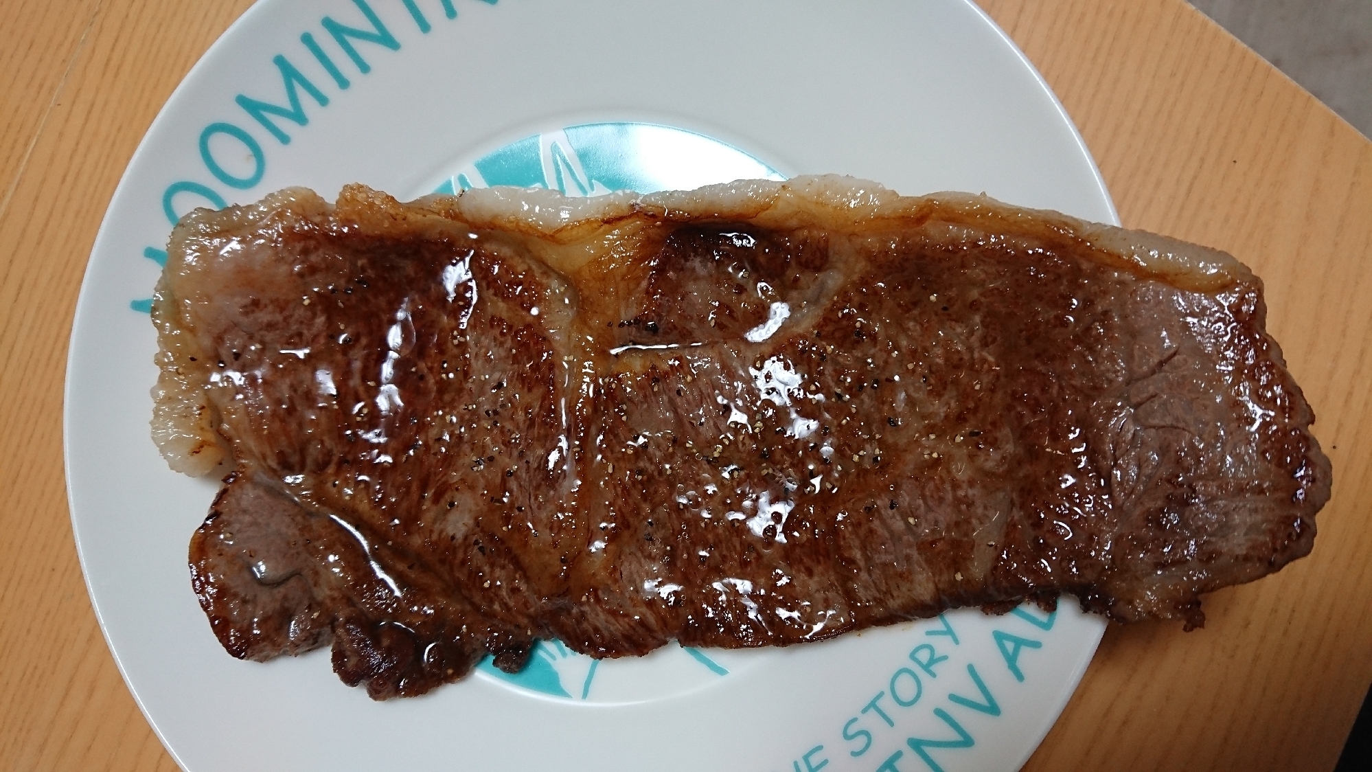 キャンプで豪快ステーキ！