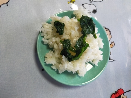 ほうれん草ご飯