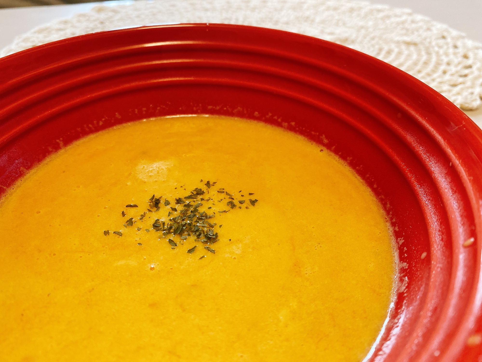 糖質オフ 豆乳かぼちゃ スープ