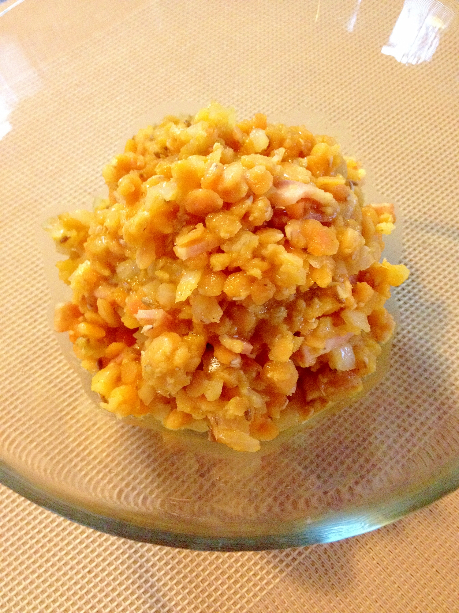 レンズ豆のスパイシーサラダ