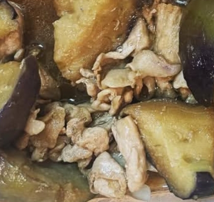 ➿豚肉と茄子の炒め物➿