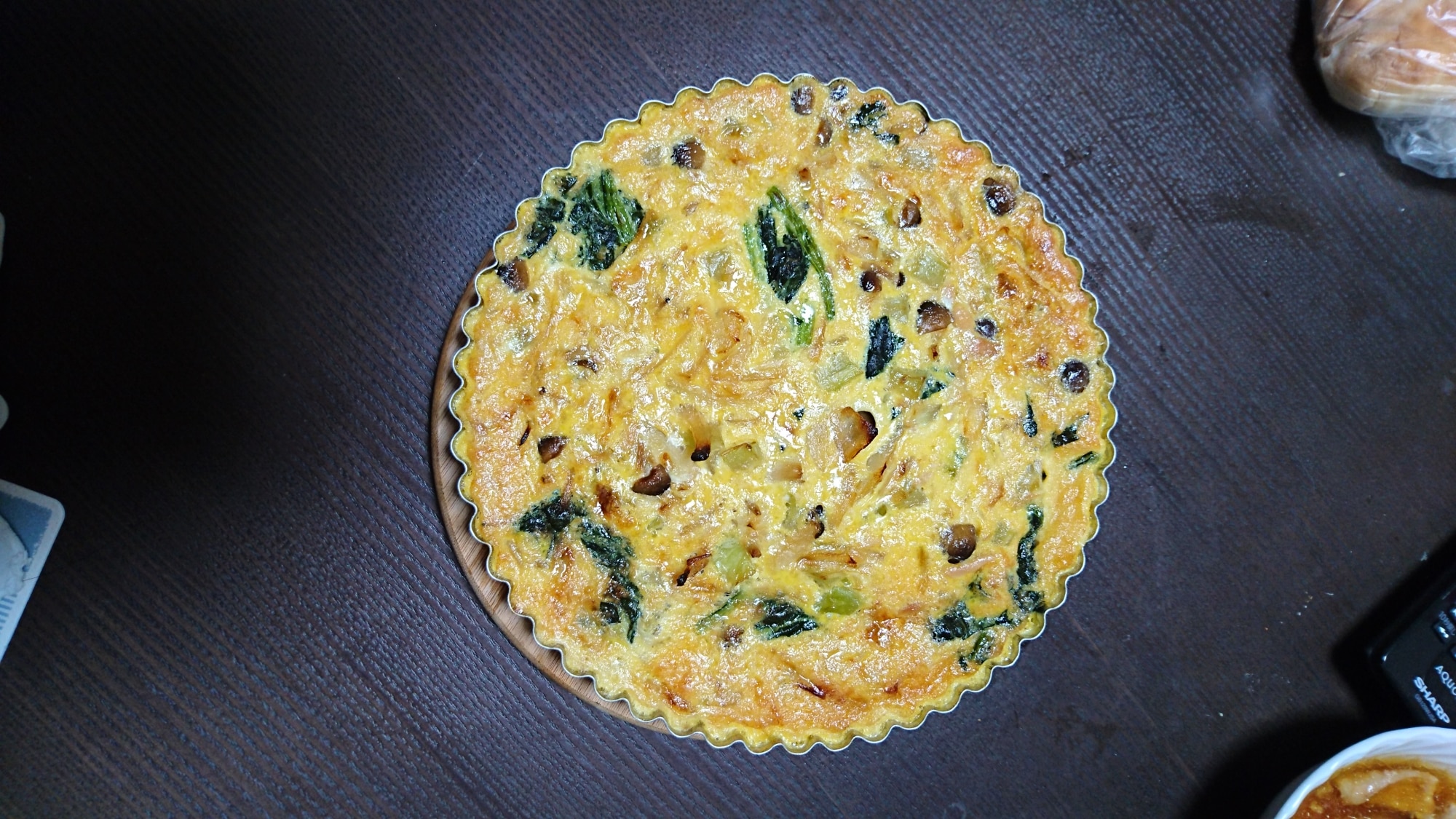 野菜たっぷりヘルシーチーズキッシュ レシピ・作り方 by かな788