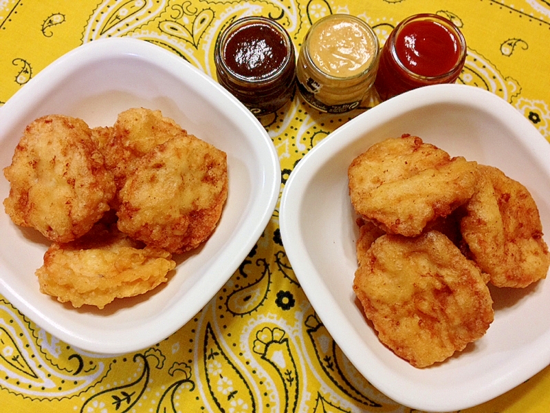 鶏むね肉で柔らか☆チキンナゲット