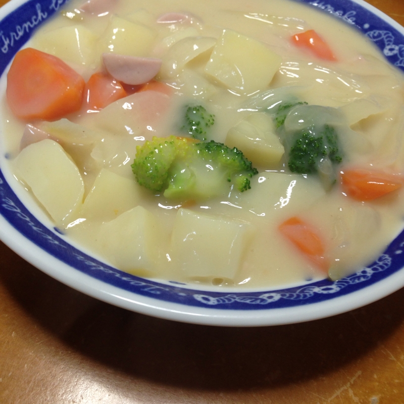 魚肉ソーセージのクリームシチュー レシピ 作り方 By Xmickyx 楽天レシピ 魚肉ソーセージのクリームシチュー レシピ 作り方 By Xmickyx 楽天レシピ