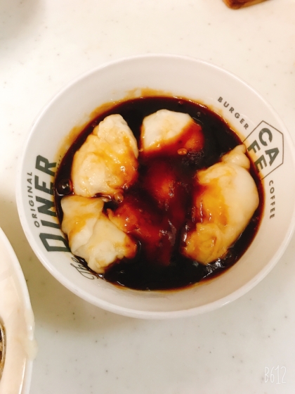 おから餅今ハマっていて、みたらしのとろみがサイリウムでできるのはすごいですね！美味しかったです(^-^)
